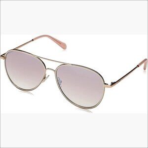 Metal Frame Aviator Sunglasses with UV Protection